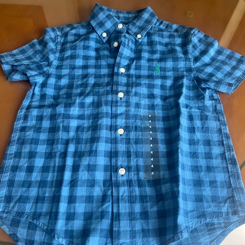 3👚X 25🩳 KIDS NWT RALPH LAUREN BOYS SHIRT